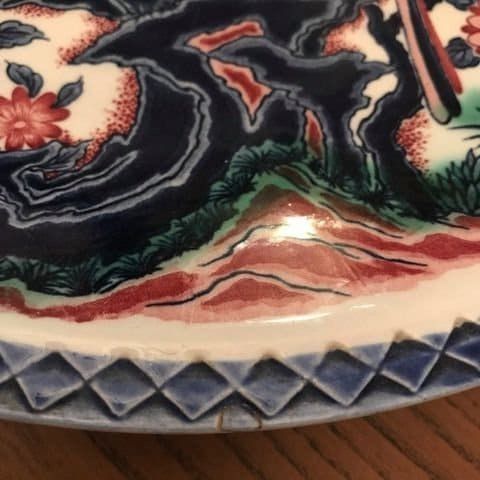 photo furniture Stunning Japanese Centrepiece Charger Platter