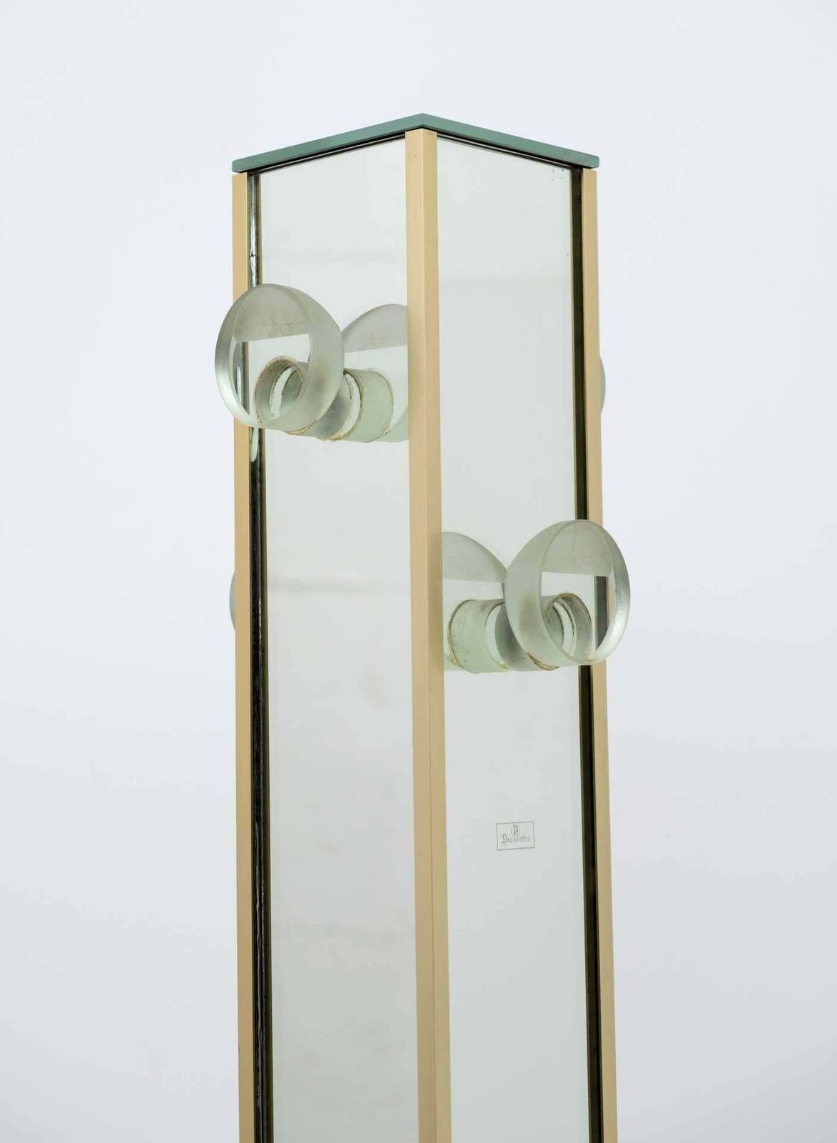 Decorvetro Mid Century Modern Italian Mirror Clothes Hangers, 1970s photo vinterior