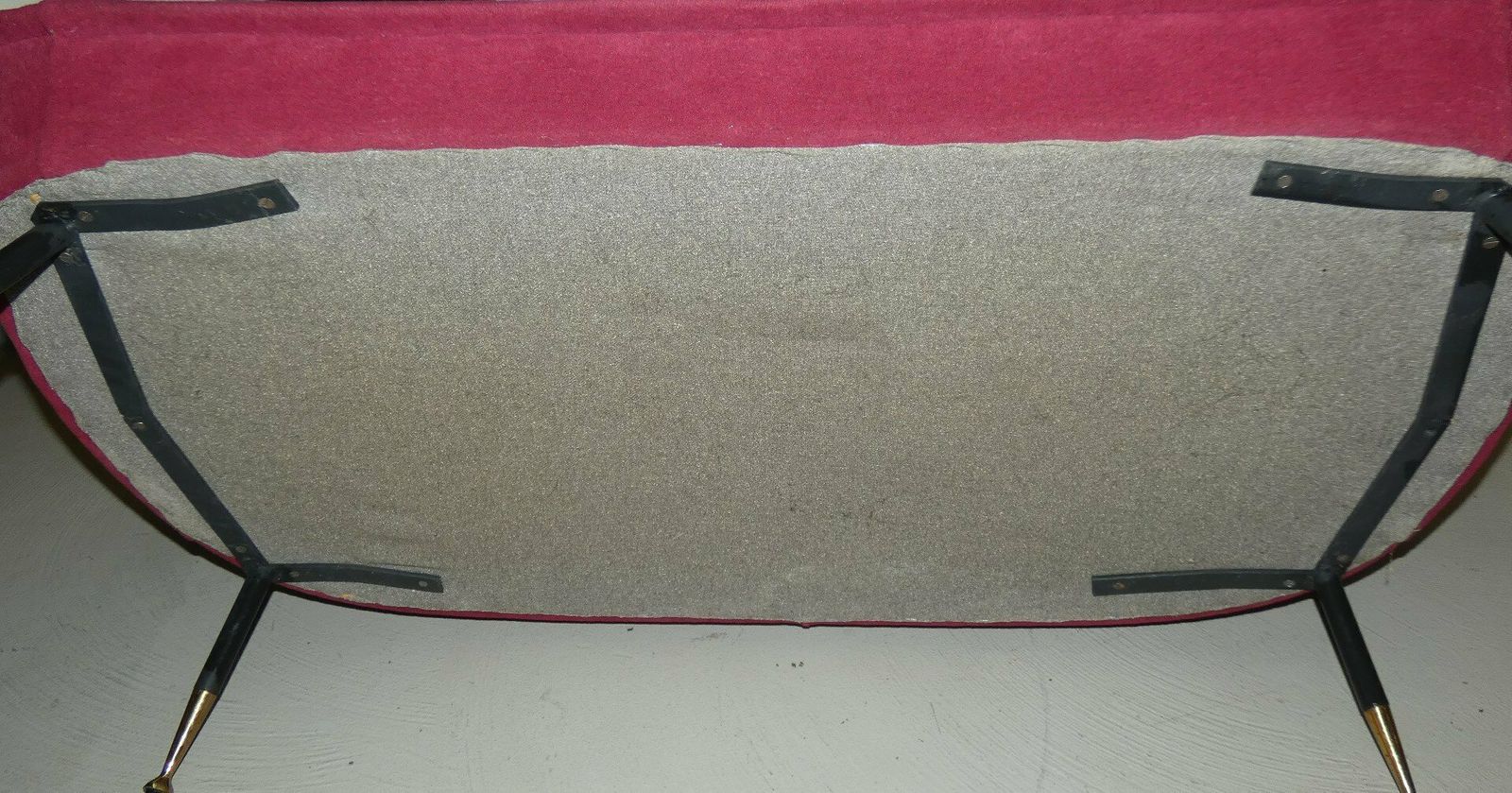 Italian 3 Seater Wool Sofa, 1950s photo vinterior