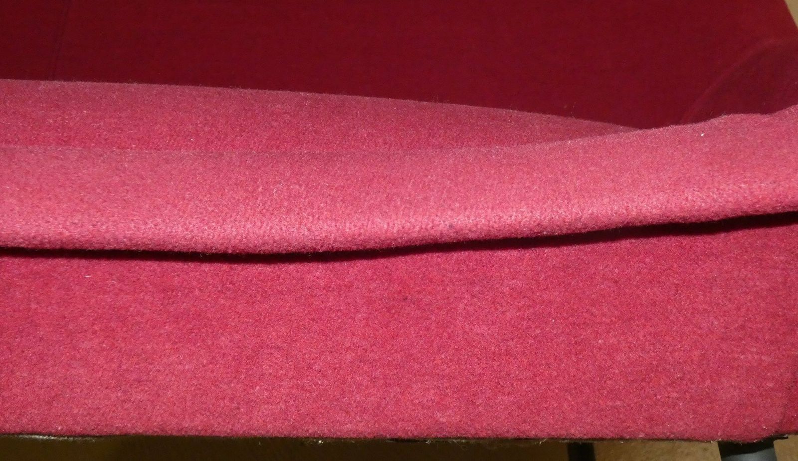 990.0 Italian 3 Seater Wool Sofa, 1950s photo