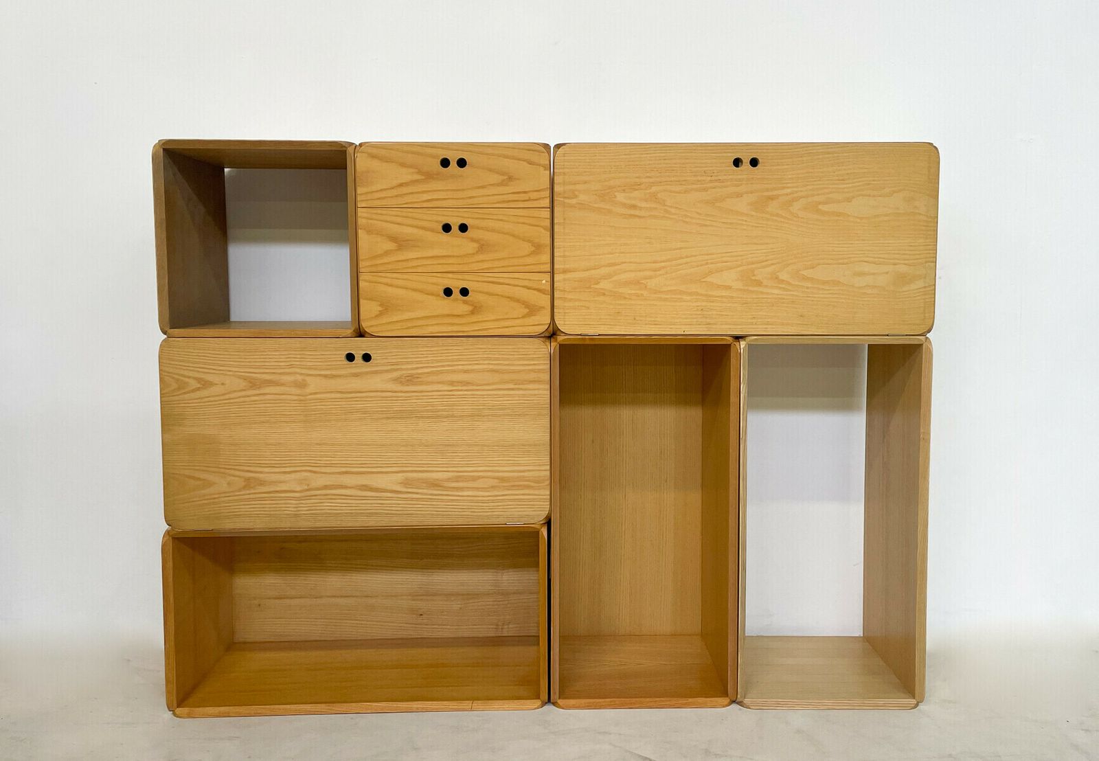 Set Of Modular Wooden Cubes By Derk Jan De Vries photo Furniture