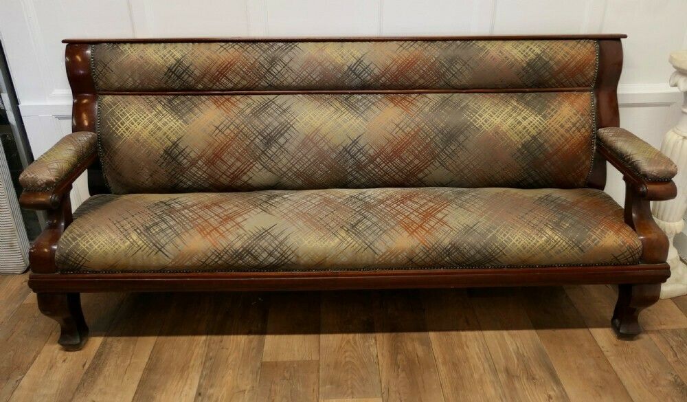 Long Waiting Room Seat Or Hall Bench photo for sale