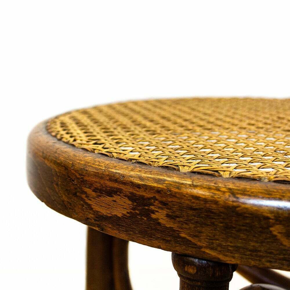 Vintage Oak Bentwood Chairs By Ventura Feliu, Spain 1910s, Set Of 4 photo vintage