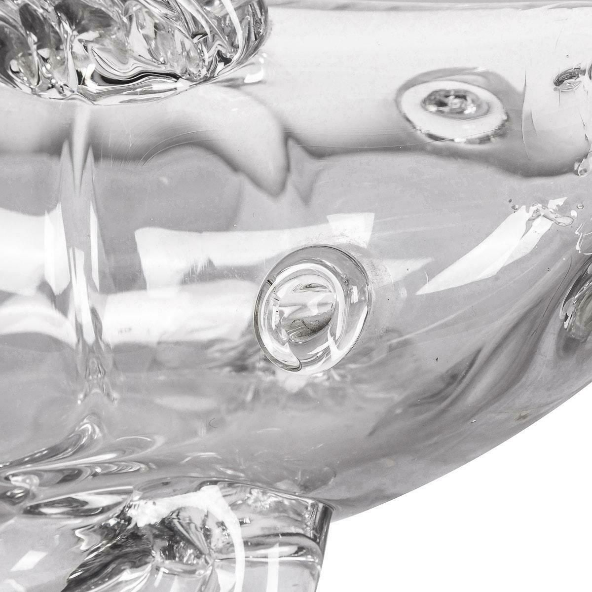 20th Century Saint Louis Crystal Fish By Jean Sala, (1895 1976) photo vinterior