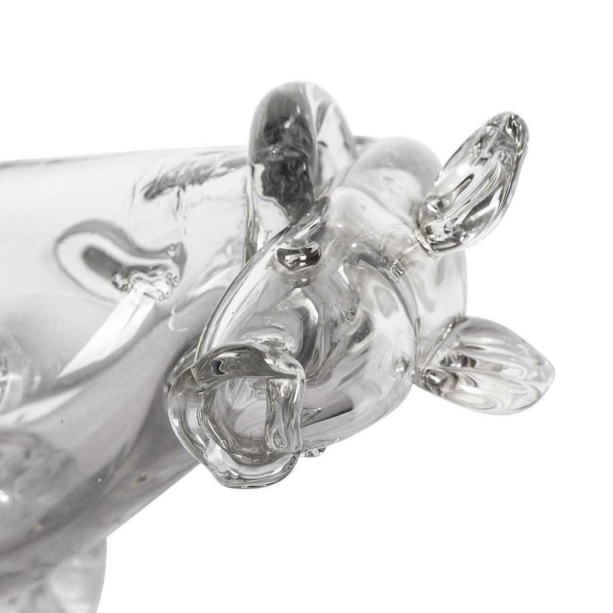 20th Century Saint Louis Crystal Fish By Jean Sala, (1895 1976) photo vintage