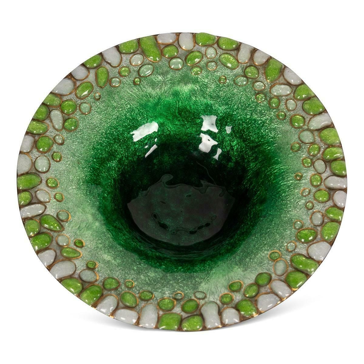 20th Century French Enamel Bowl By Duban Et Christel, C.1950 photo Home Decor