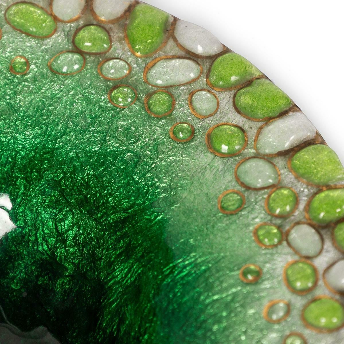 photo furniture 20th Century French Enamel Bowl By Duban Et Christel, C.1950