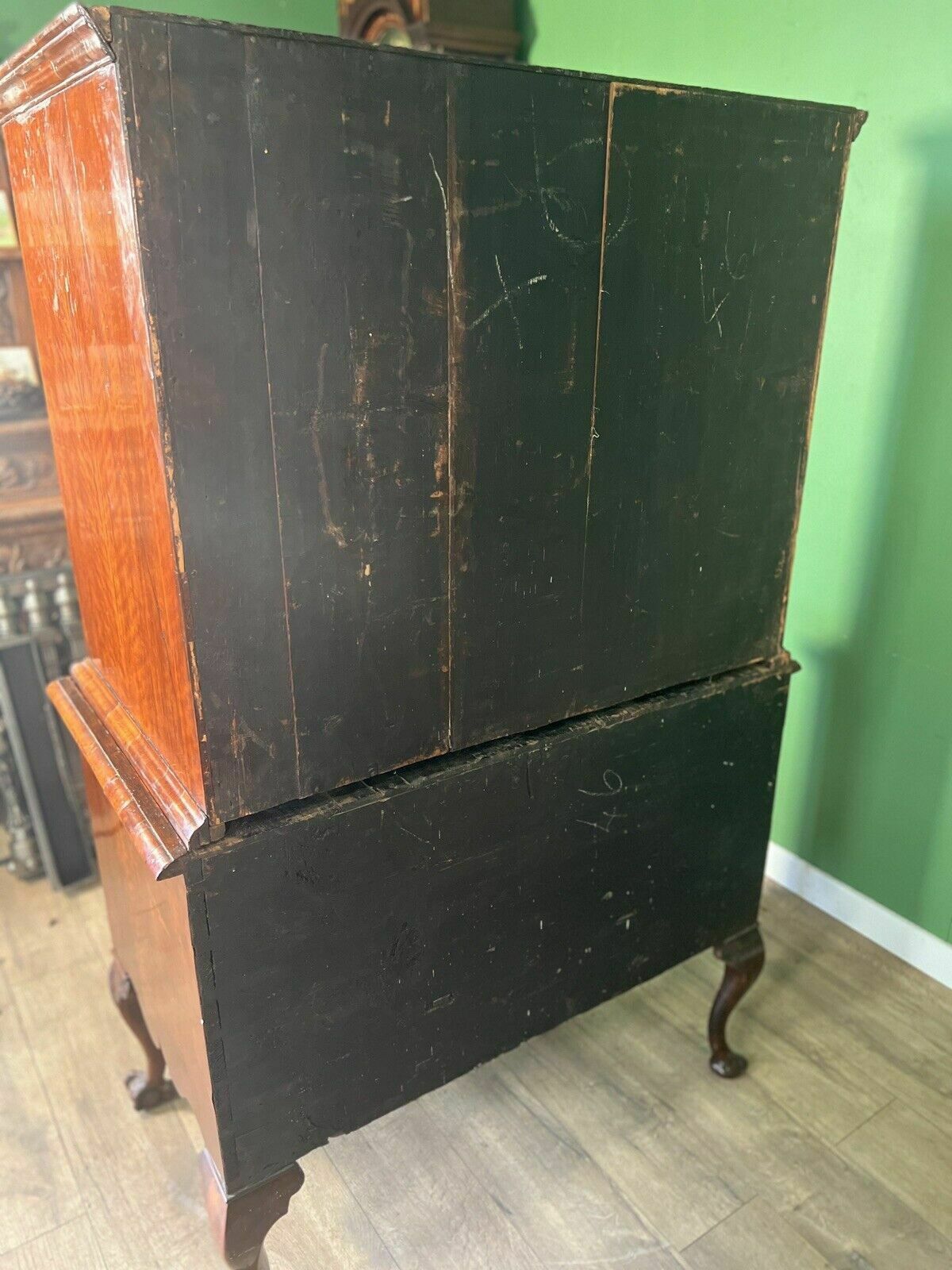 photo for sale A Very Good 18th Century Walnut Chest On Stand