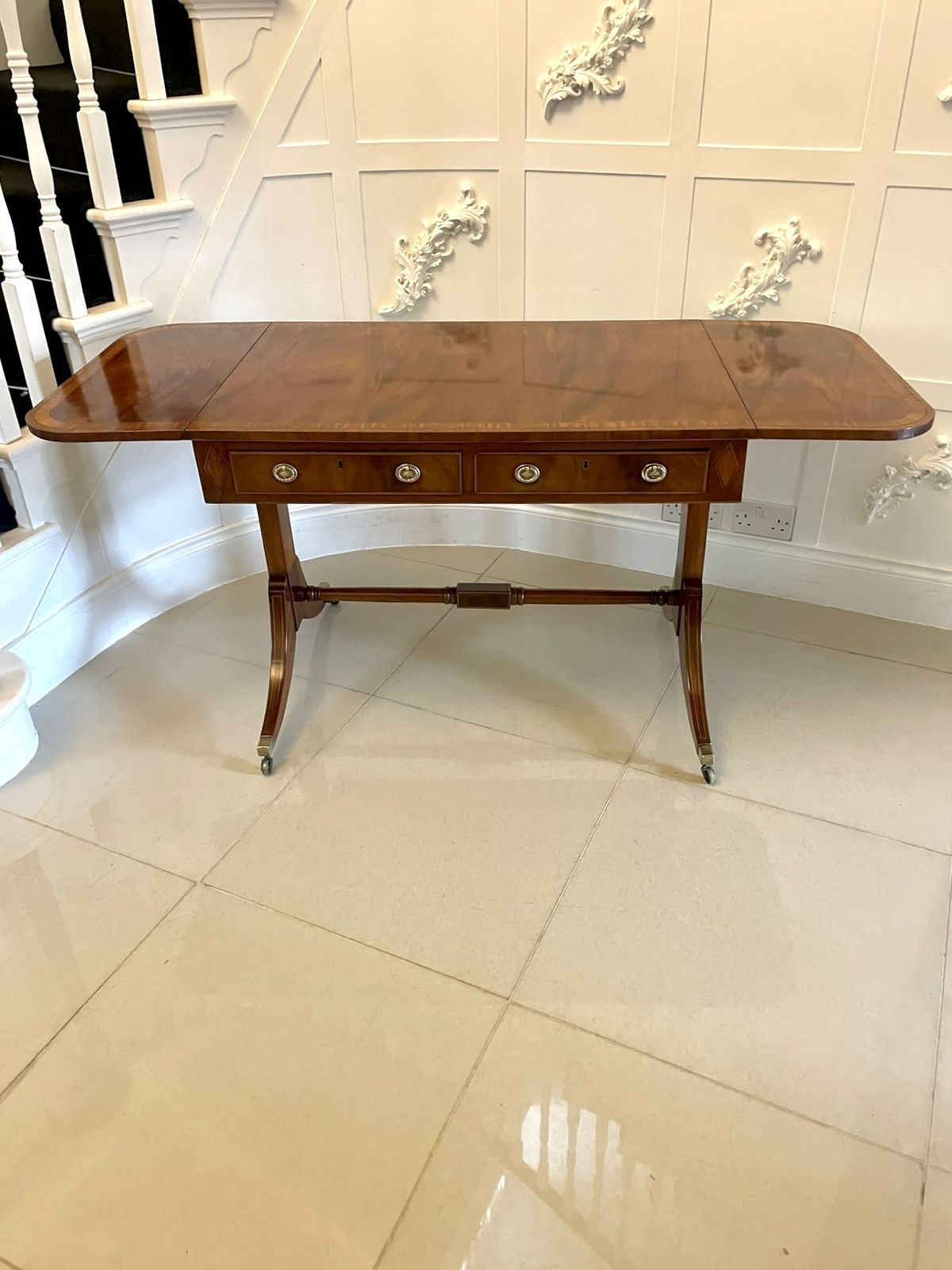 Outstanding Antique Early 20th Century Freestanding Mahogany Table photo buy