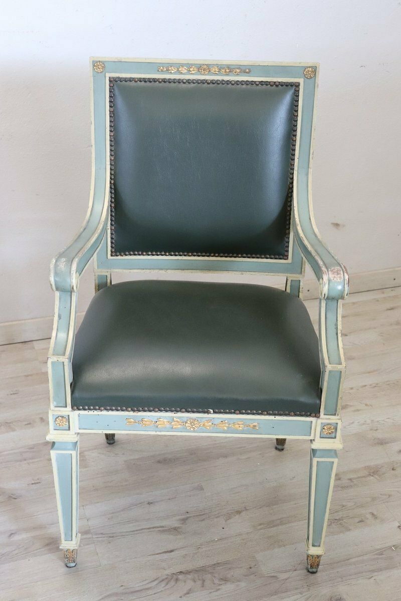 Lacquered Wood Armchairs, 1930s, Set Of 2 photo 2532.08