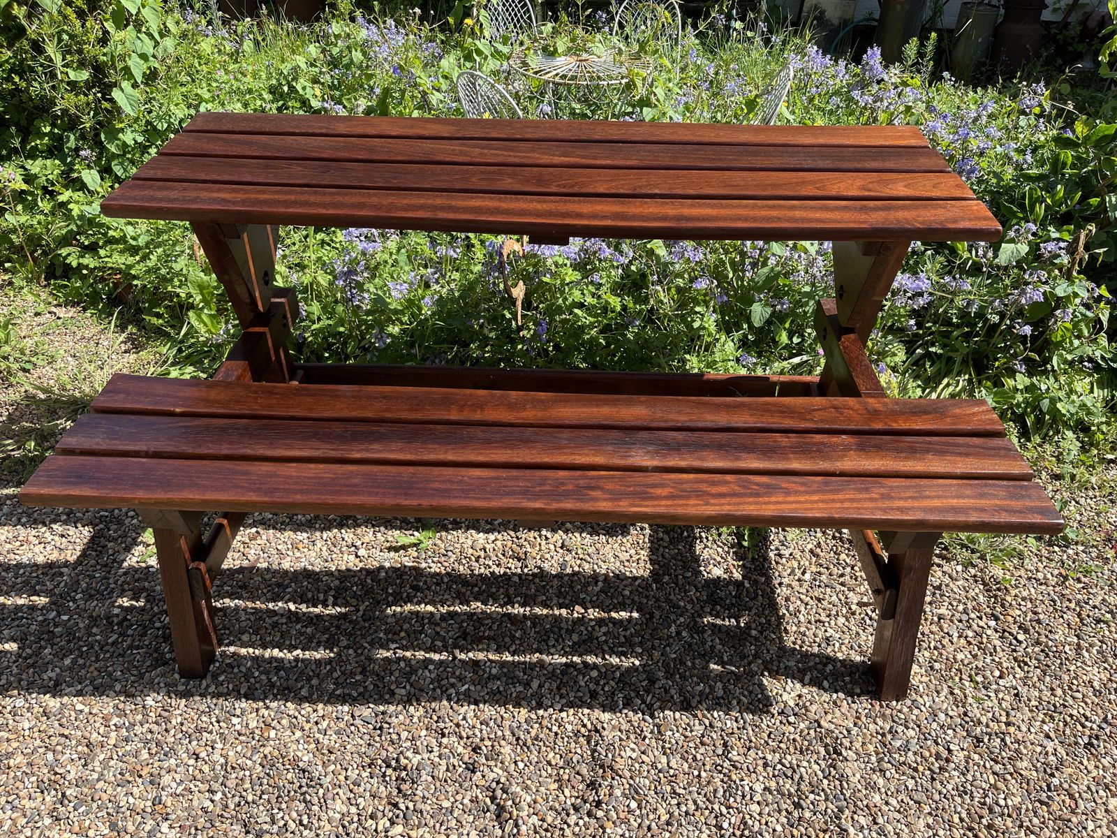 Garden Bench Metamorphic photo for sale