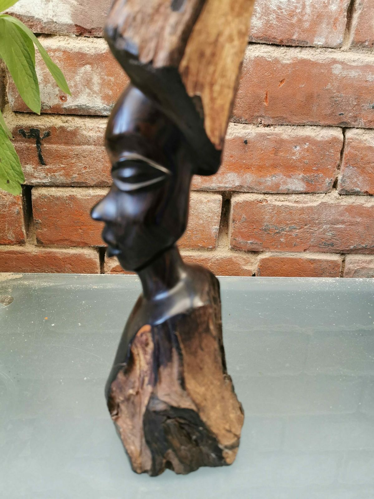 photo for sale Mid Century African Wood Carving