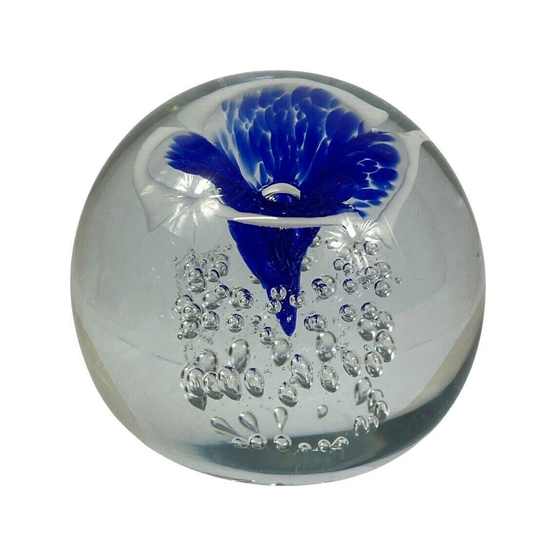 Handgemaakt Murano Presse Papier Met Bloemmotief photo for sale