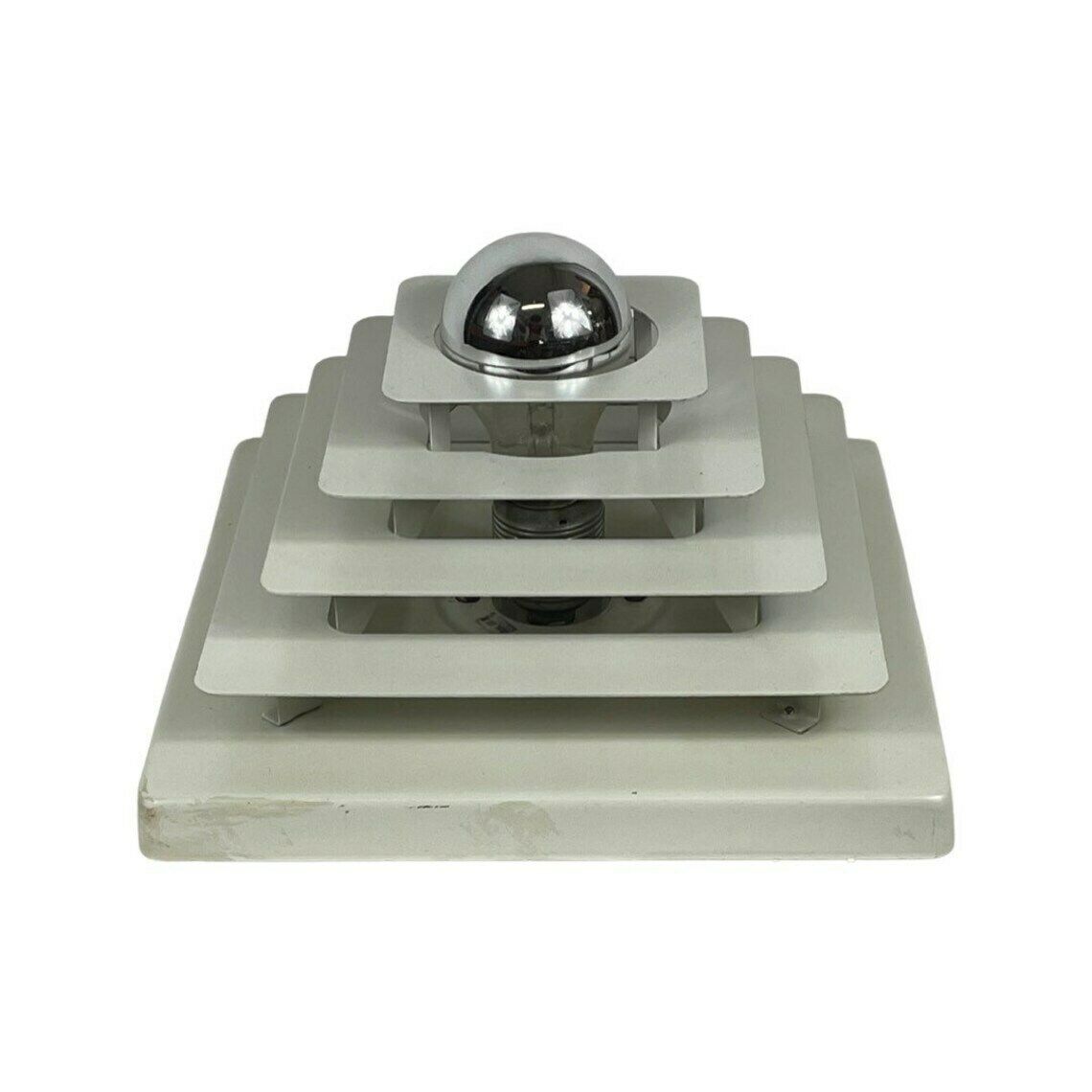 Hustadt Leuchten – Wand  Of Plafondlamp Met Spiegelende Lamp | Space Age | Pop Art | Duitsland, Ca. Jaren 1960 photo vinterior