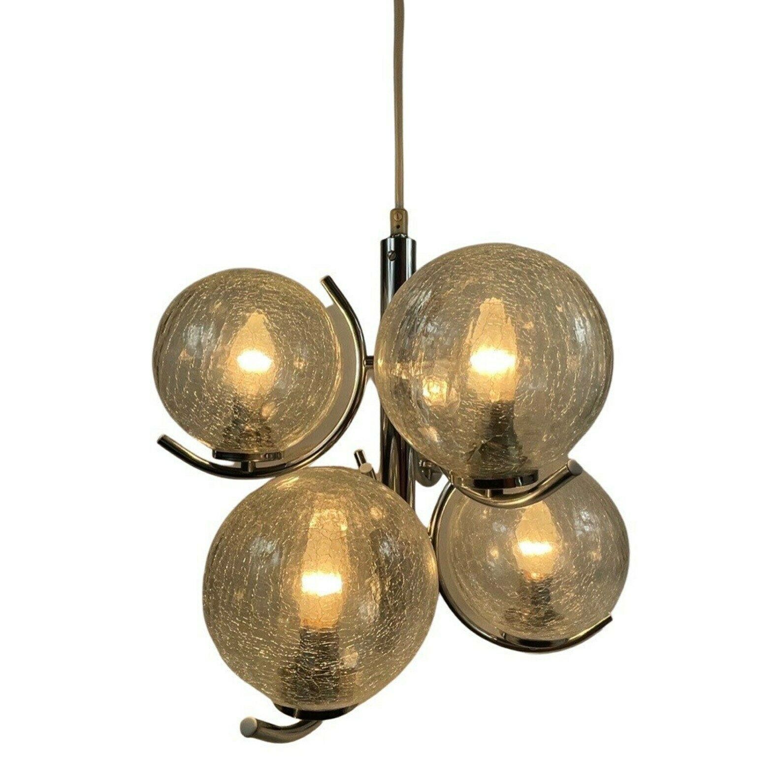 Richard Essig   Hanglamp   Model Sputnik   Inclusief Nieuwe Lampen   Space Age Design photo for sale