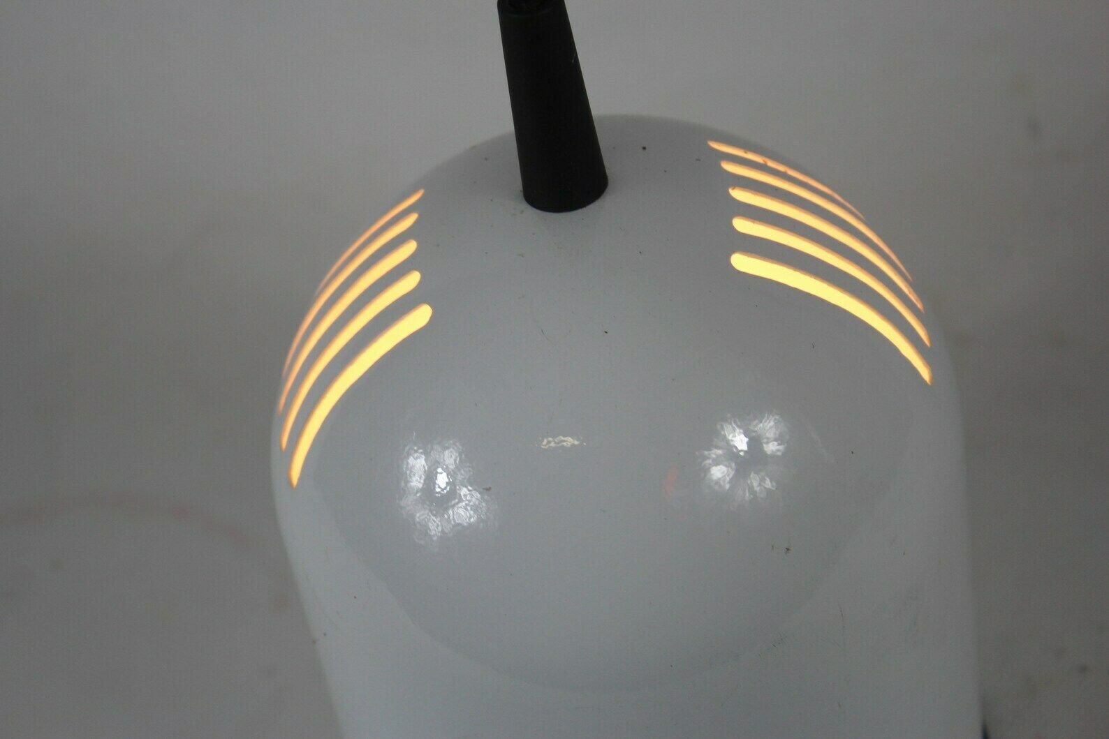 Vrieland   Space Age Design / Pop Art   Vintage Enamelled Hanging Pedant photo Lighting