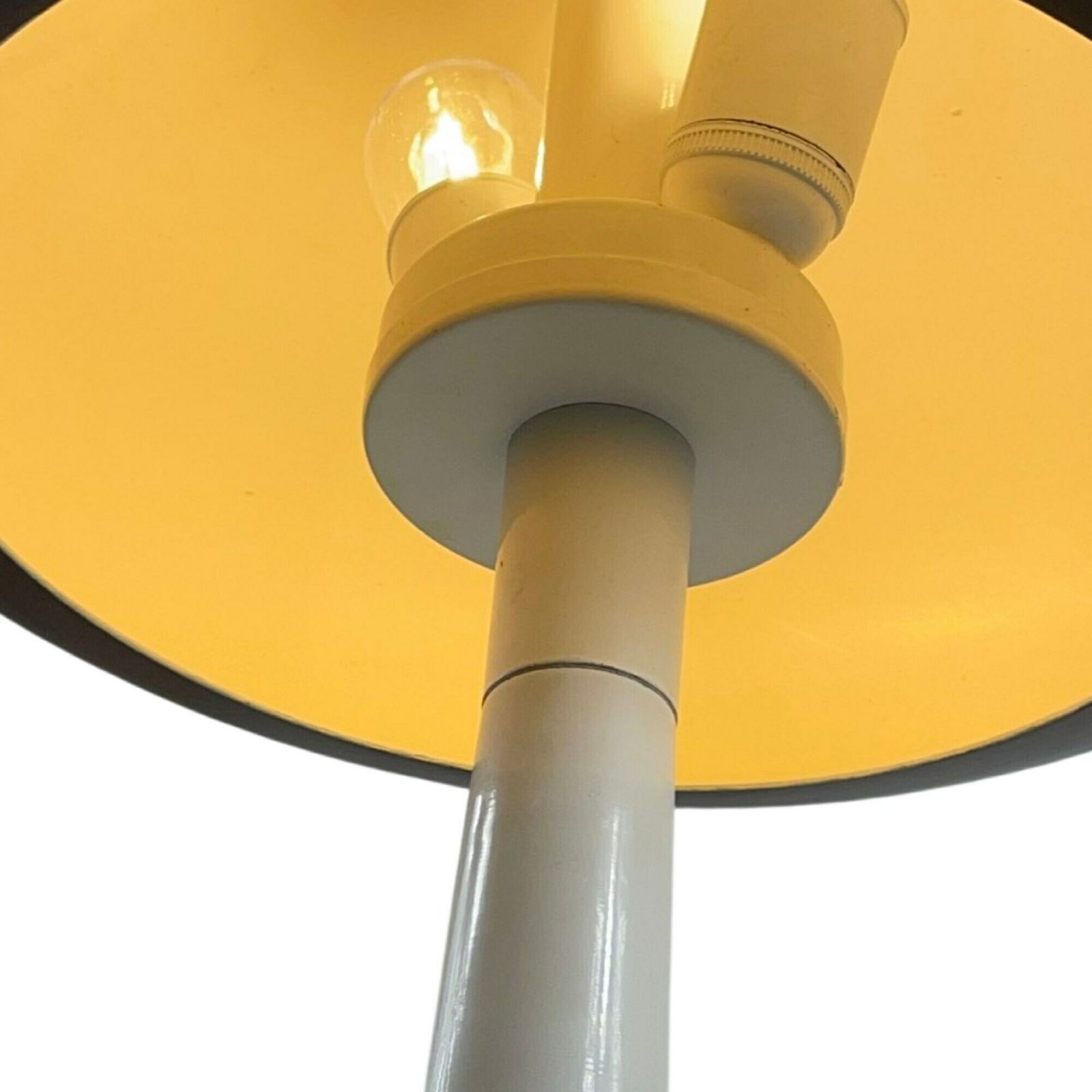 Eglo Leuchten   Mushroom Lamp (Xxl)   White Base And Brown Shade photo for sale