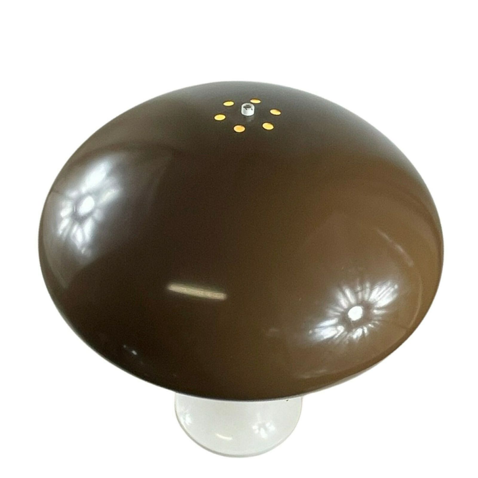 Eglo Leuchten – Mushroom Lamp (Xxl) – Witte Voet Met Bruine Kap photo Verlichting