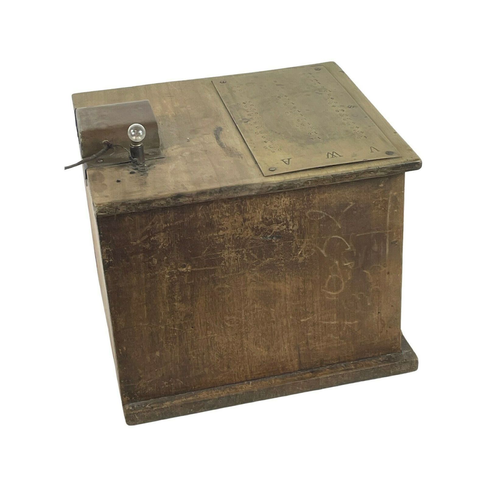 Antique   Pre War Garage   Display For Bulbs/Lamps   Ca. 1910   France   Handmade   Extremely Rare! photo vinterior