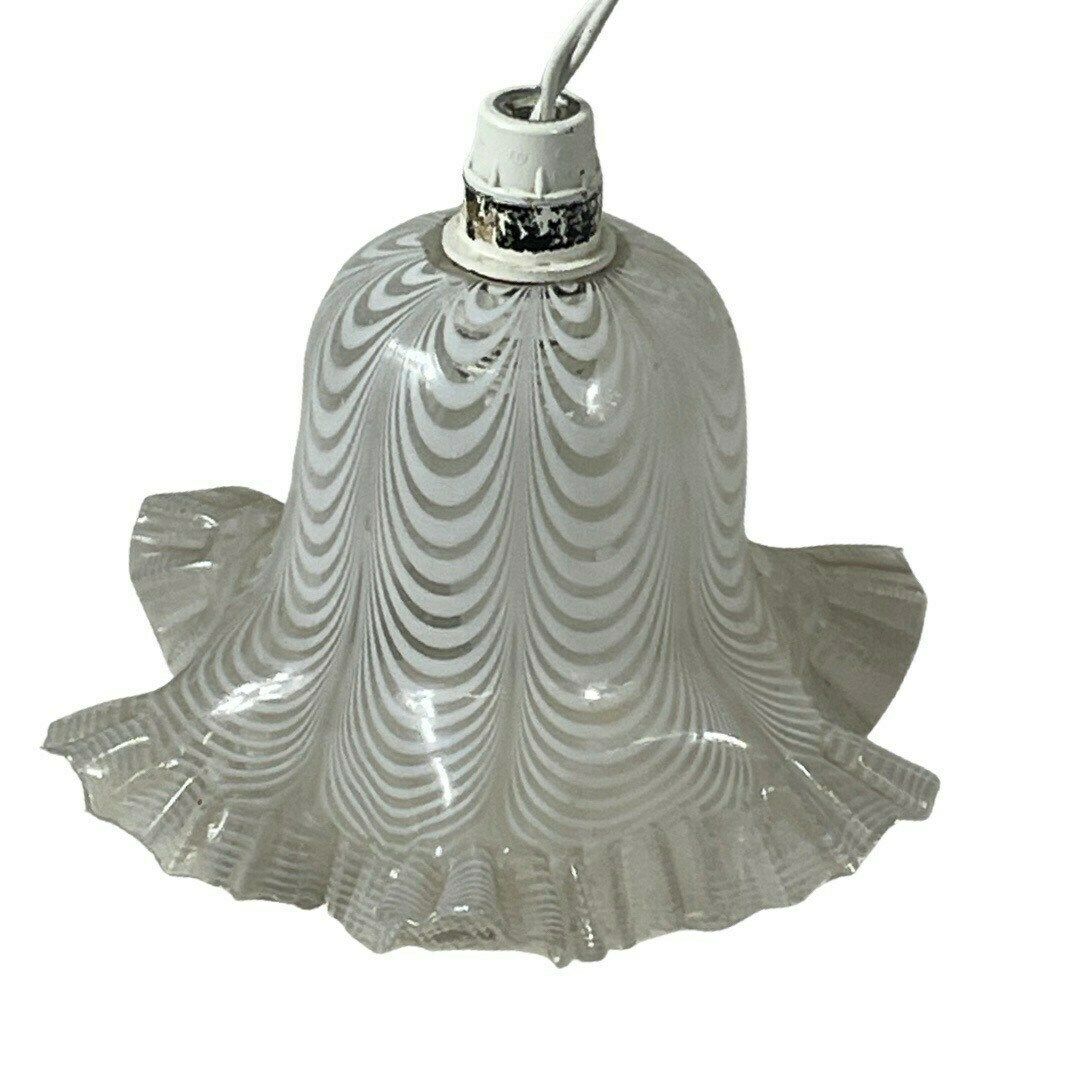 Murano Italiaans Wervelend Rok /Zakdoekvormige Hanglamp – Glas photo buy