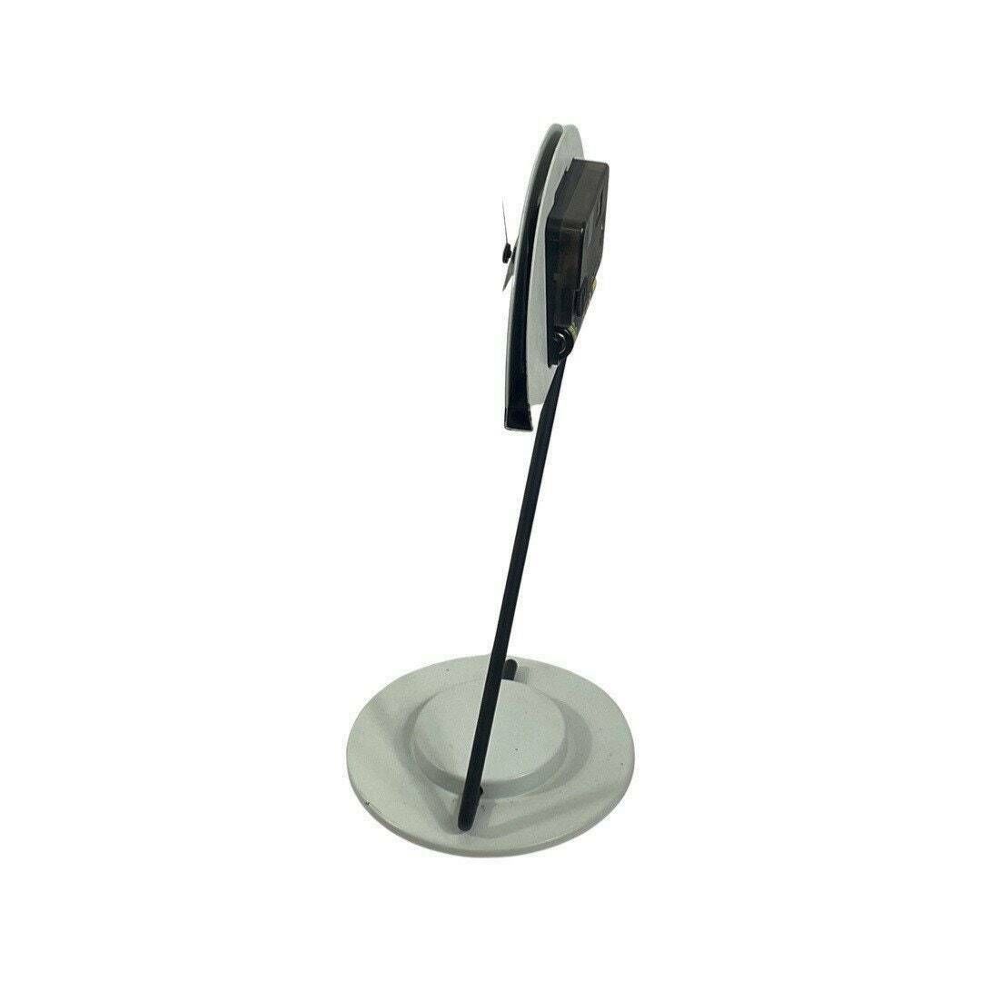 Nicolai Canetti   Artime / Artec   Memphis Style Desk Clock On Adjustable ‘Z’ Wire Frame photo furniture
