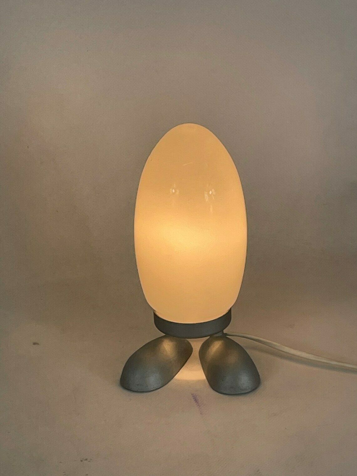 Tatsuo Konno For Ikea   Dino Egg Lamp   1990’s   Model B9806   White Glass photo 64.0