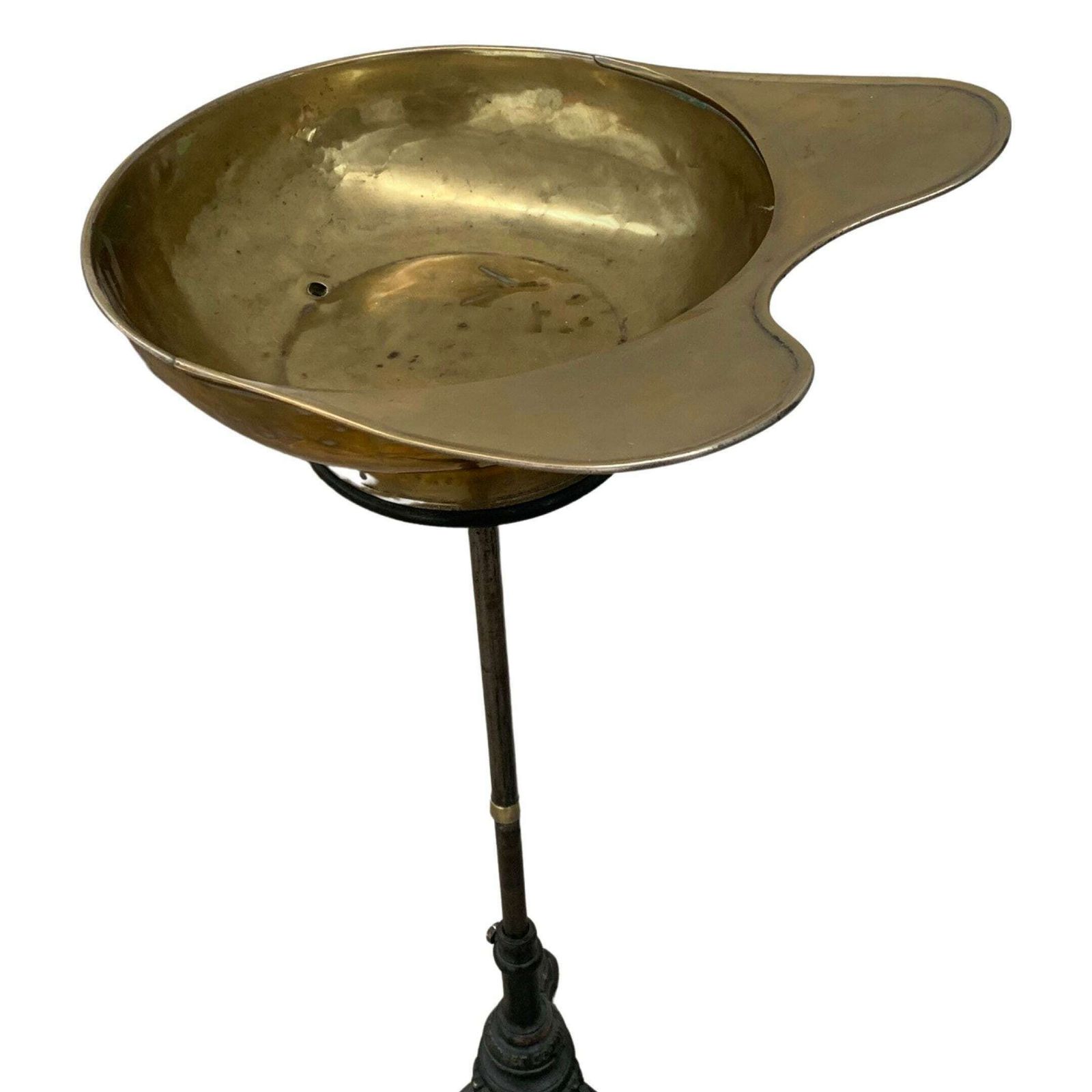 Lavabos Ch Poincet   Antique Barbershop Sink   Adjustable In Height   Cast Iron And Brass   Still Working!   Extremely Rare Find photo Home Decor