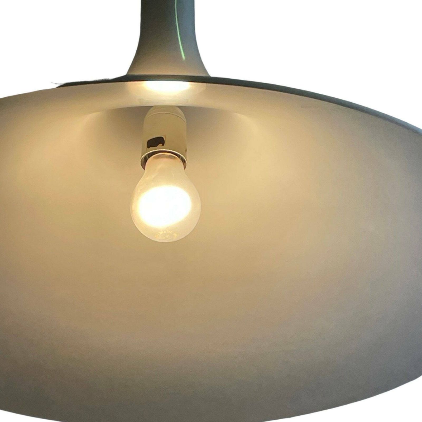 Harco Loor Design   Trumpetvormige Hanglamp   Wit Kunststof photo for sale