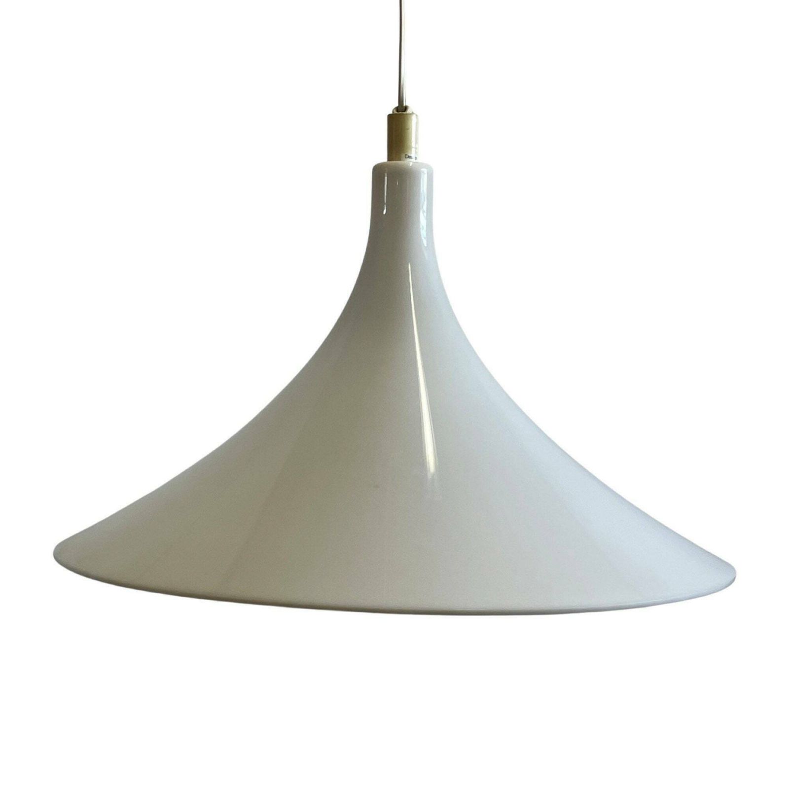 Harco Loor Design   Trumpetvormige Hanglamp   Wit Kunststof photo vinterior