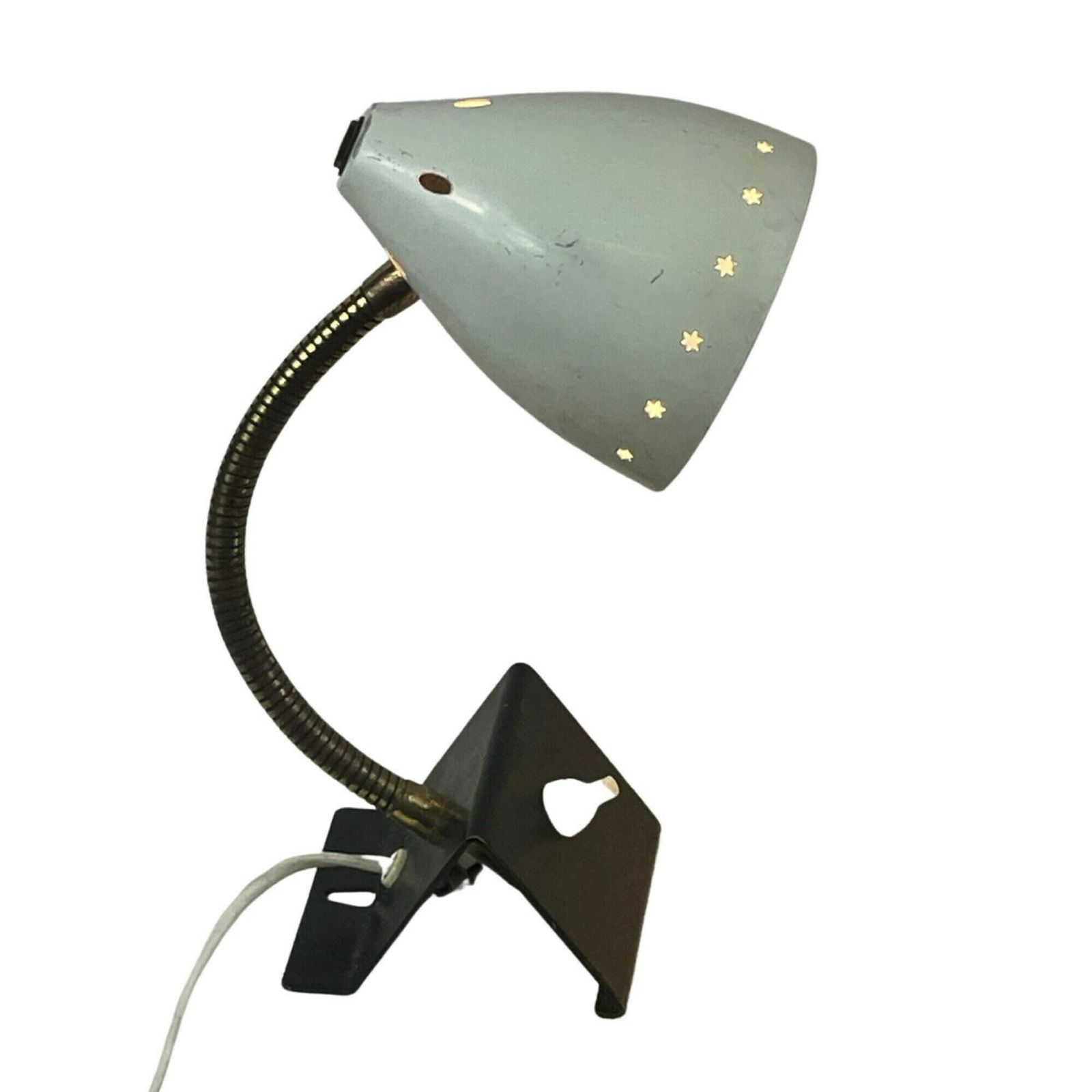 J. A. Busquet   Hala Zeist   Tafel /Bureaulamp Model 'Ukkie'   Star Series   Ook Te Gebruiken Als Wandlamp, Zeldzaam Model! photo 125.0
