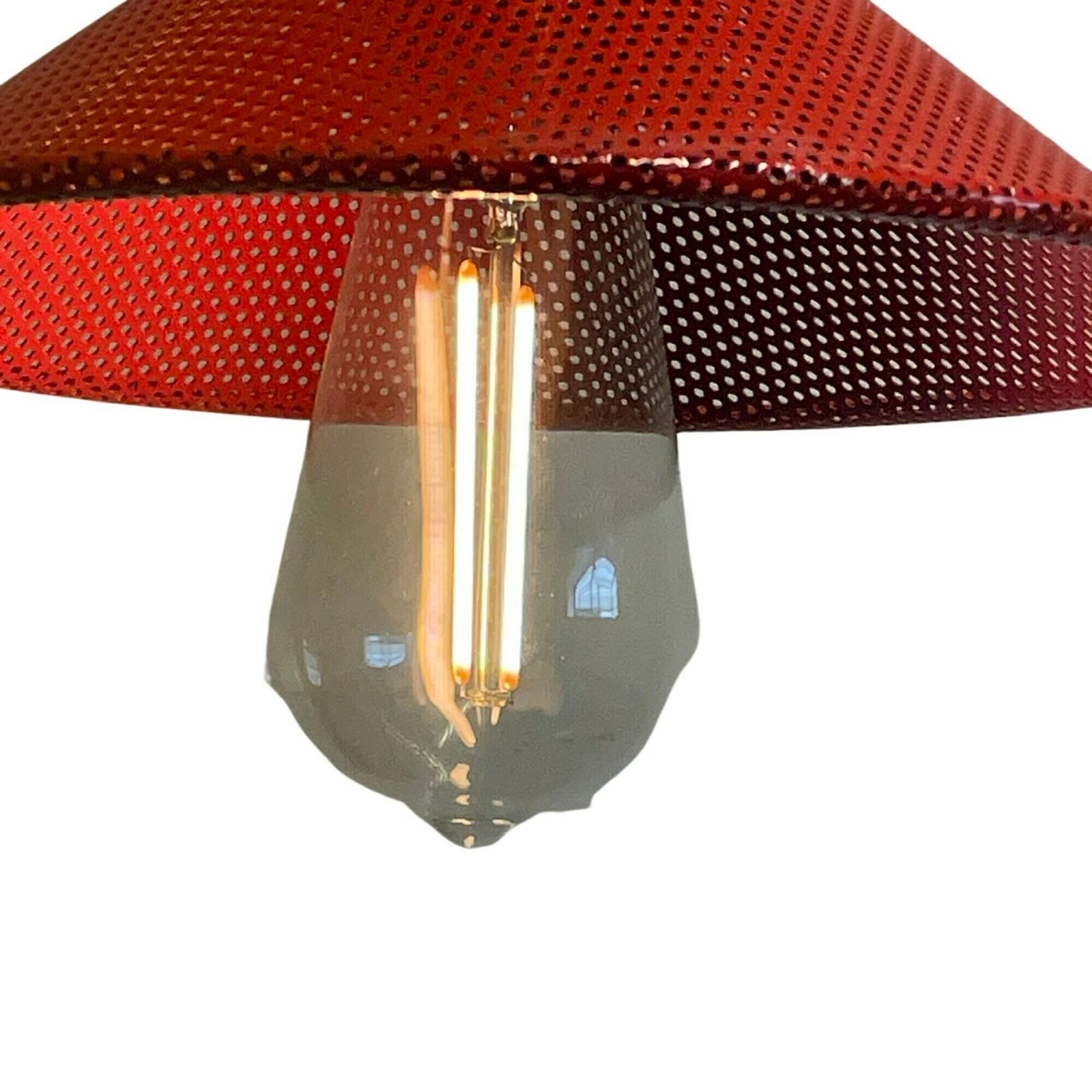 Postmodern Memphis Stijl Hanglamp Met Bijpassende Plafondrozet – Zeldzaam Model! photo vinterior