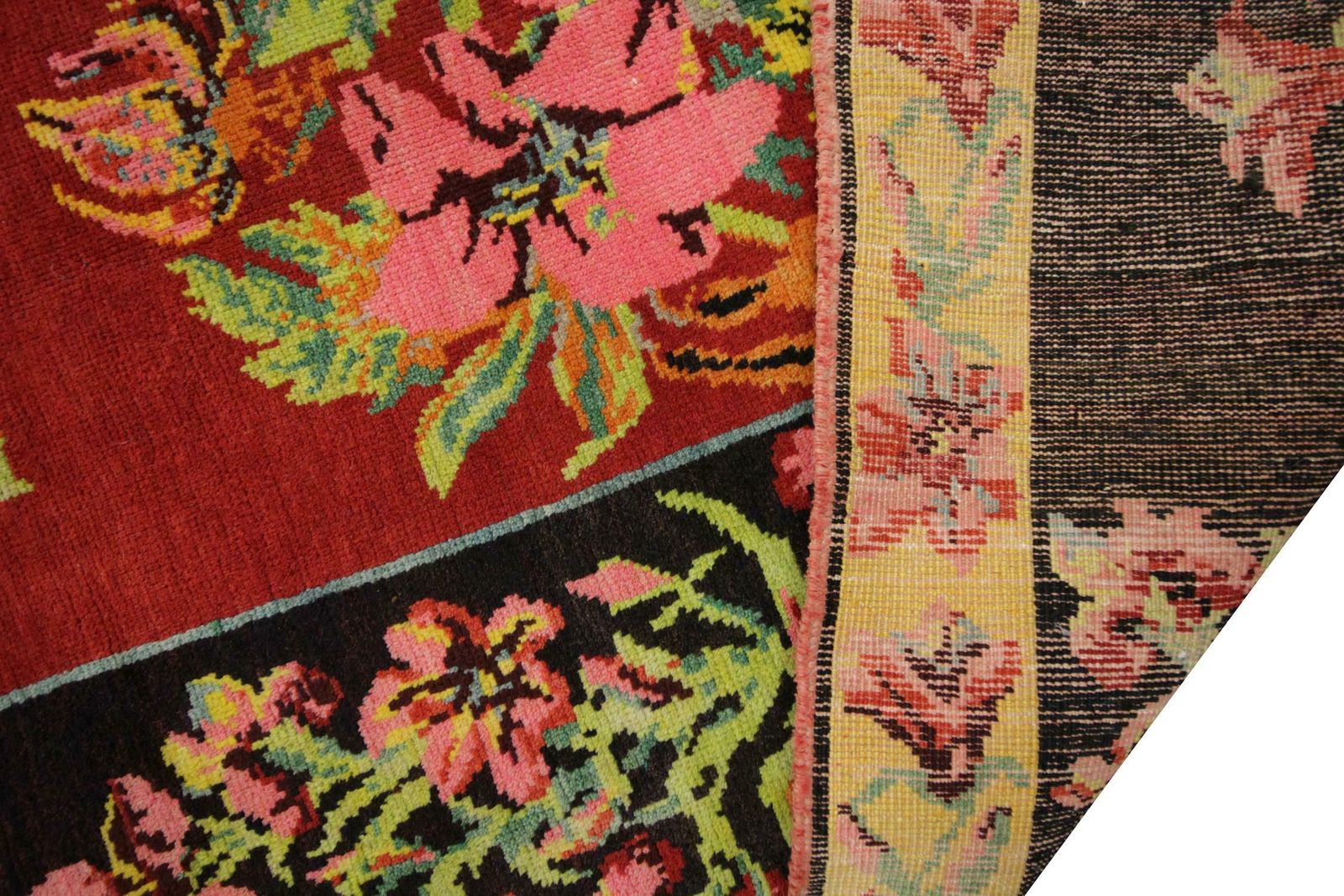 Floral Antique Rug, Handmade Carpet Handwoven Rug Oriental Livingroom Rug photo furniture
