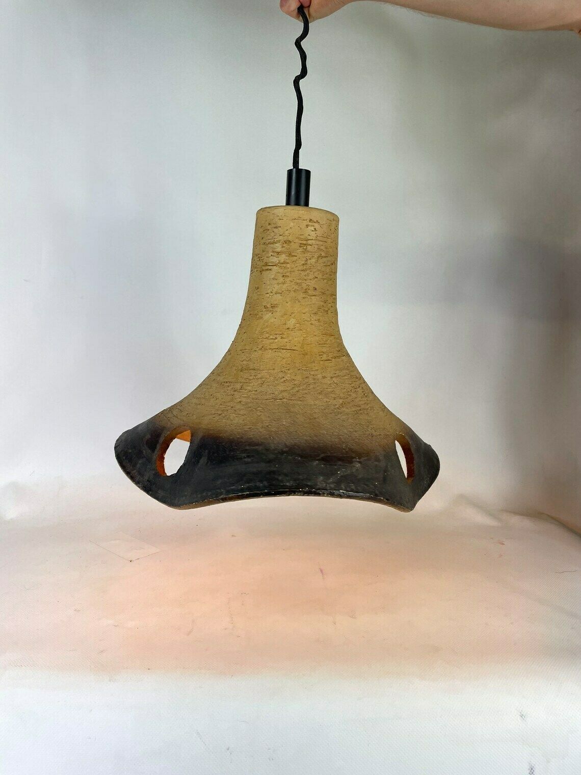 Keramieken Hanglamp   Mid Century   Duitsland   Vintage Jaren '70 photo vintage