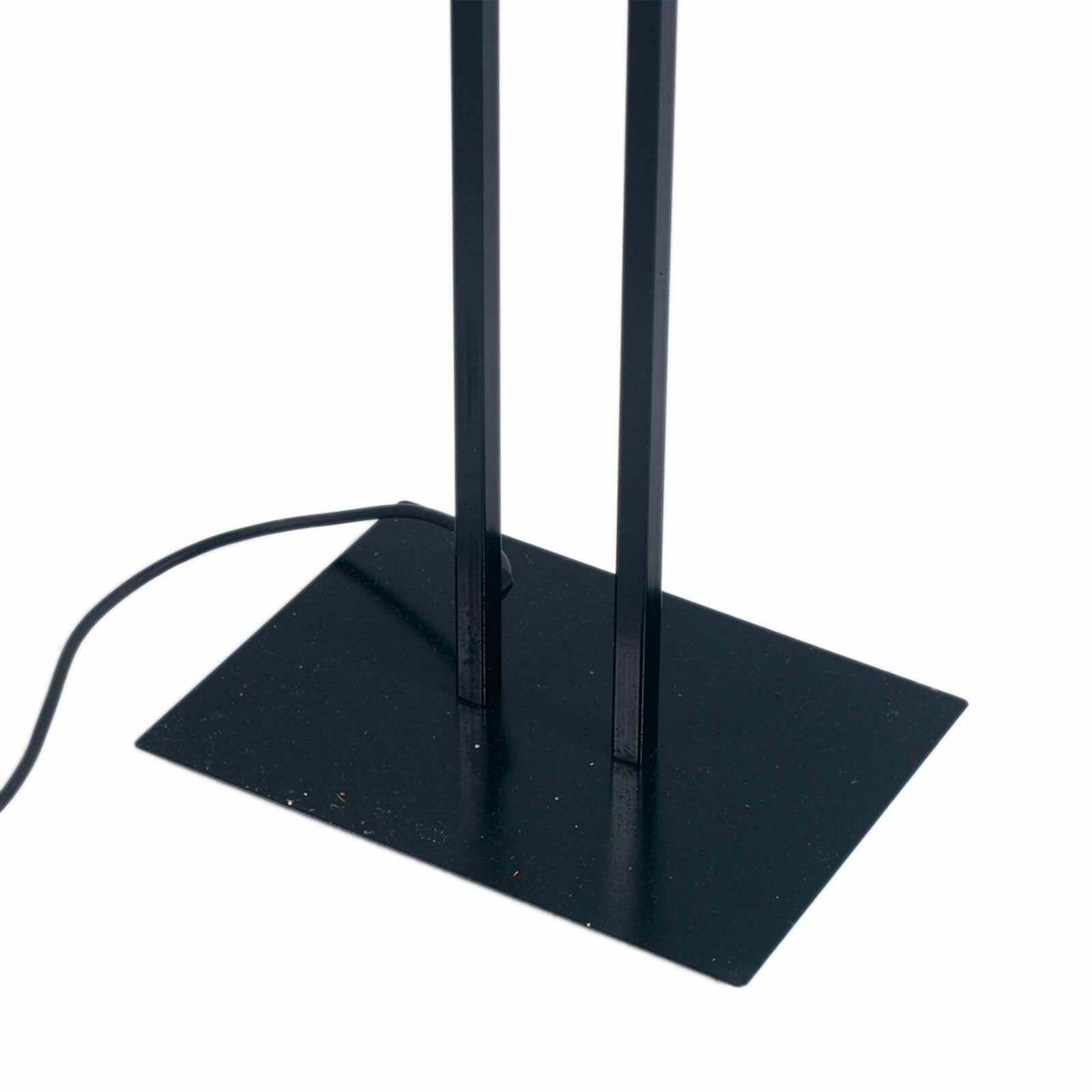 Mid Century Floor Lamp Art Decò Style By Av Mazzega Laquered Steel Murano Glass photo 3739.84