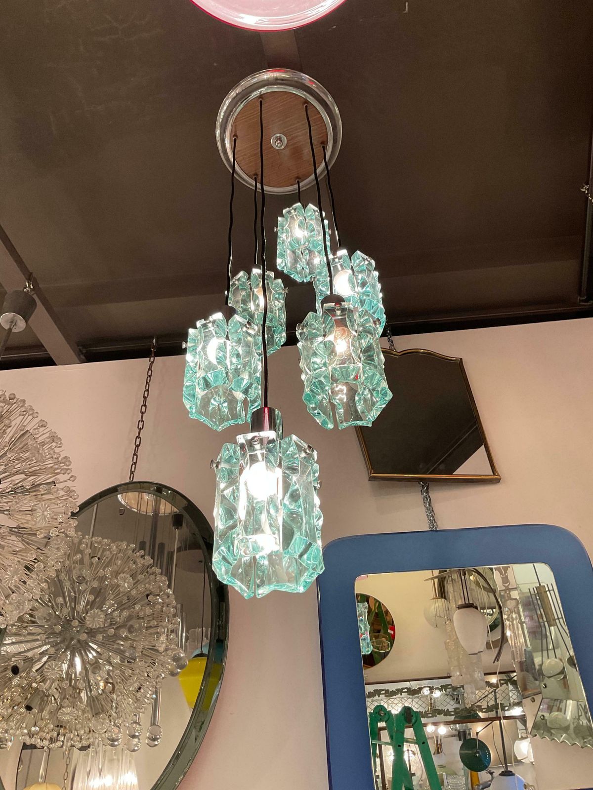 Zero Quattro Chandelier 6 Lights  1960 photo 2573.0
