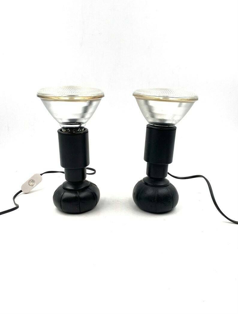 Gino Sarfatti, Set Of 2 Table Lamps Mod. 600/C, Arteluce Italy, 1966 photo furniture