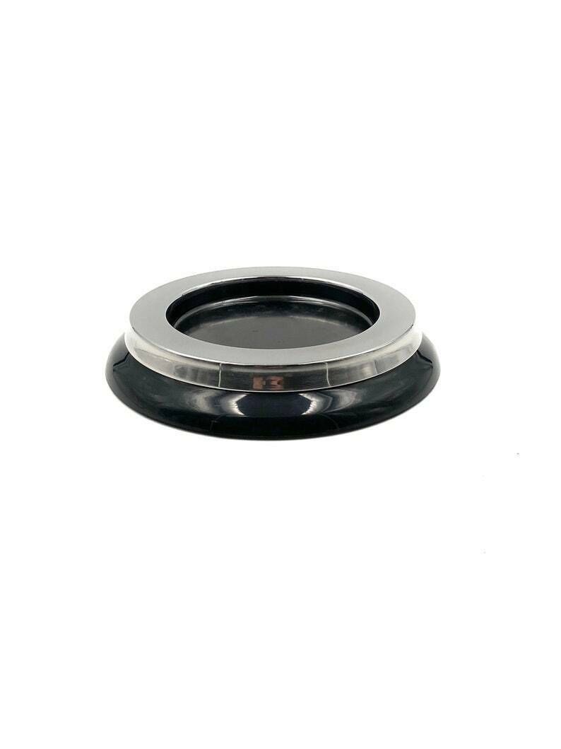 Sergio Asti, Mod.4635 Black Ashtray / Catchall, Kartell Italy 1967 photo Home Decor