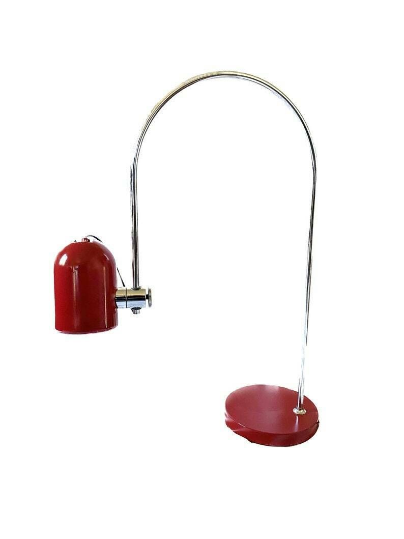 photo furniture Goffredo Reggiani, Arch Table Lamp, Reggiani Italy 1970s