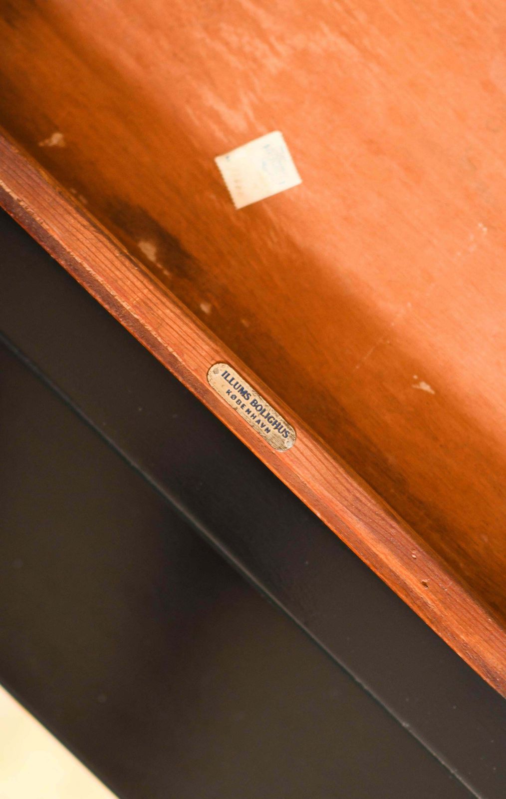 Set Of Three Midcentury Side Tables By Illums Bolighus Kobenhavn Made In Wood photo for sale