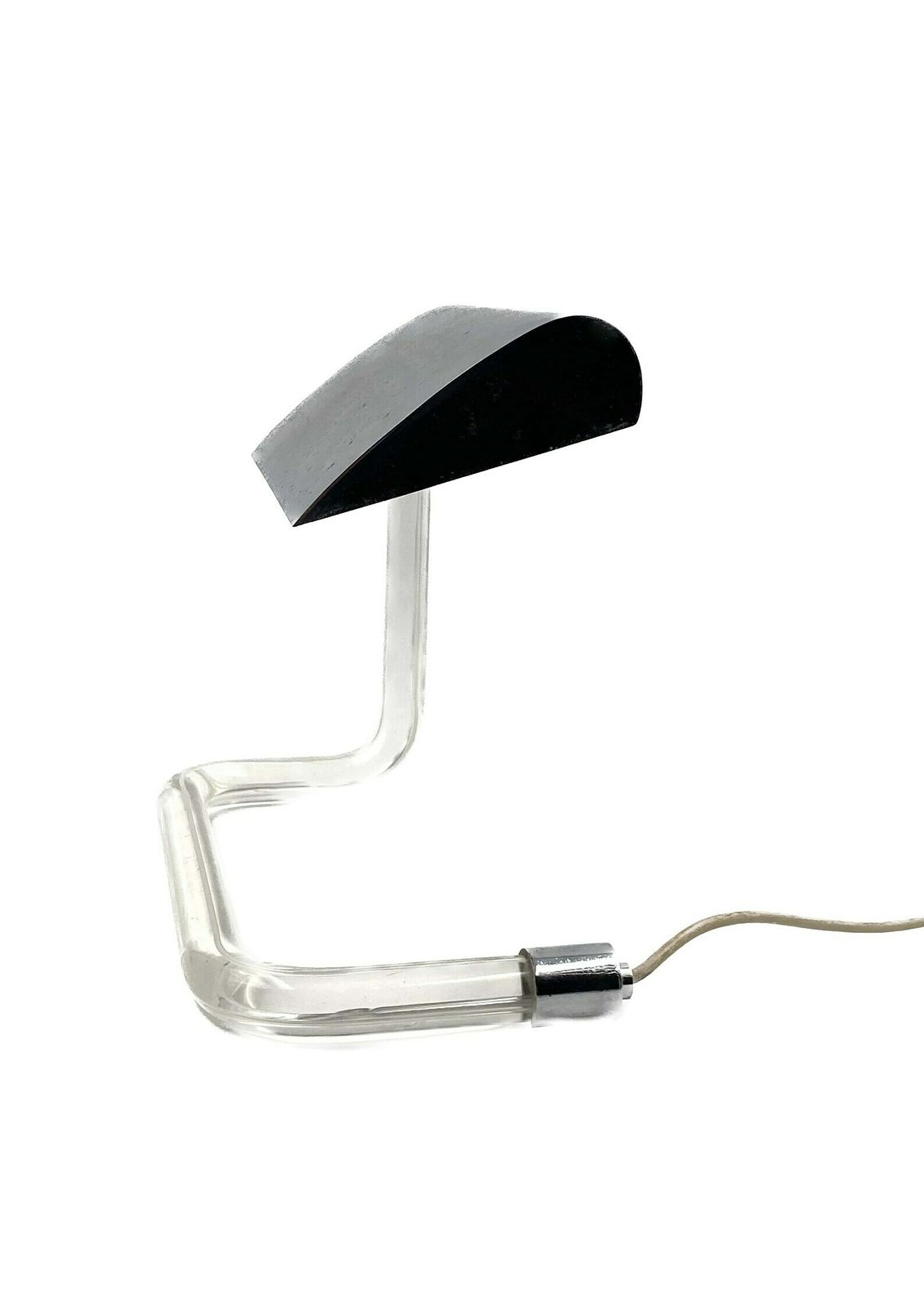 Peter Hamburger, Crylicord Modernist Crylicord Desk Lamp, Knoll International, 1960s