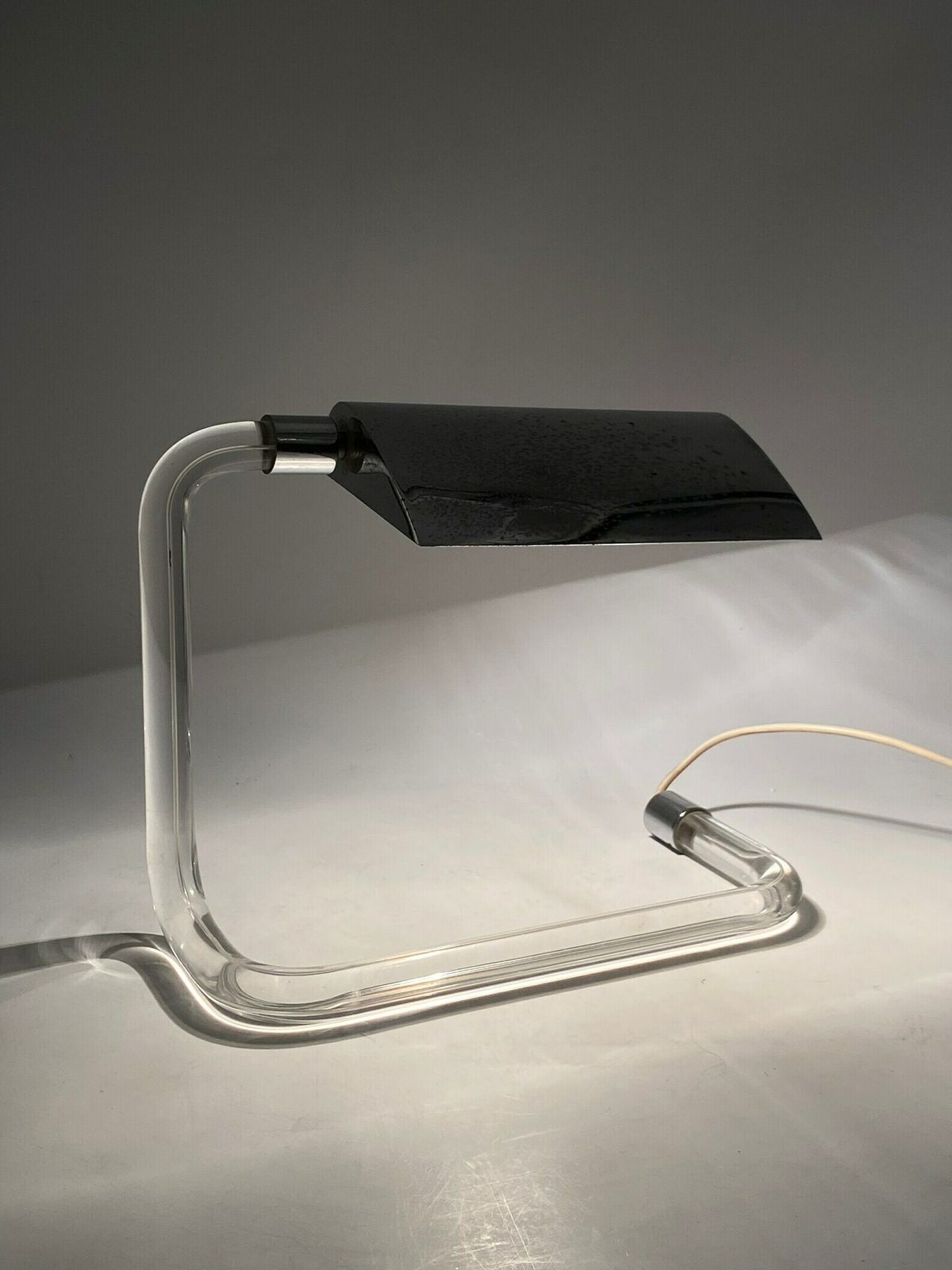 Peter Hamburger, Crylicord Modernist Crylicord Desk Lamp, Knoll International, 1960s photo 910.0