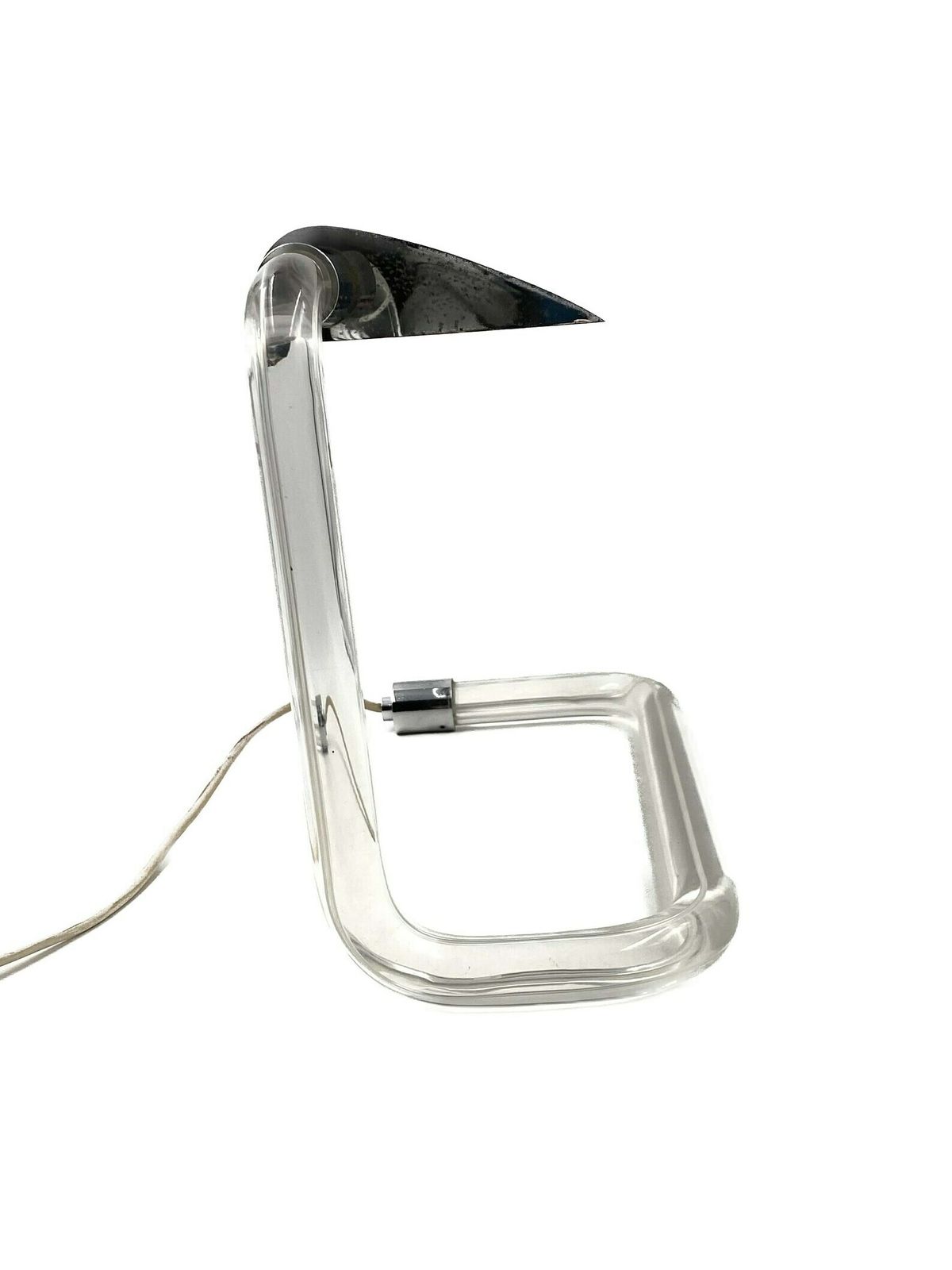 Peter Hamburger, Crylicord Modernist Crylicord Desk Lamp, Knoll International, 1960s photo buy
