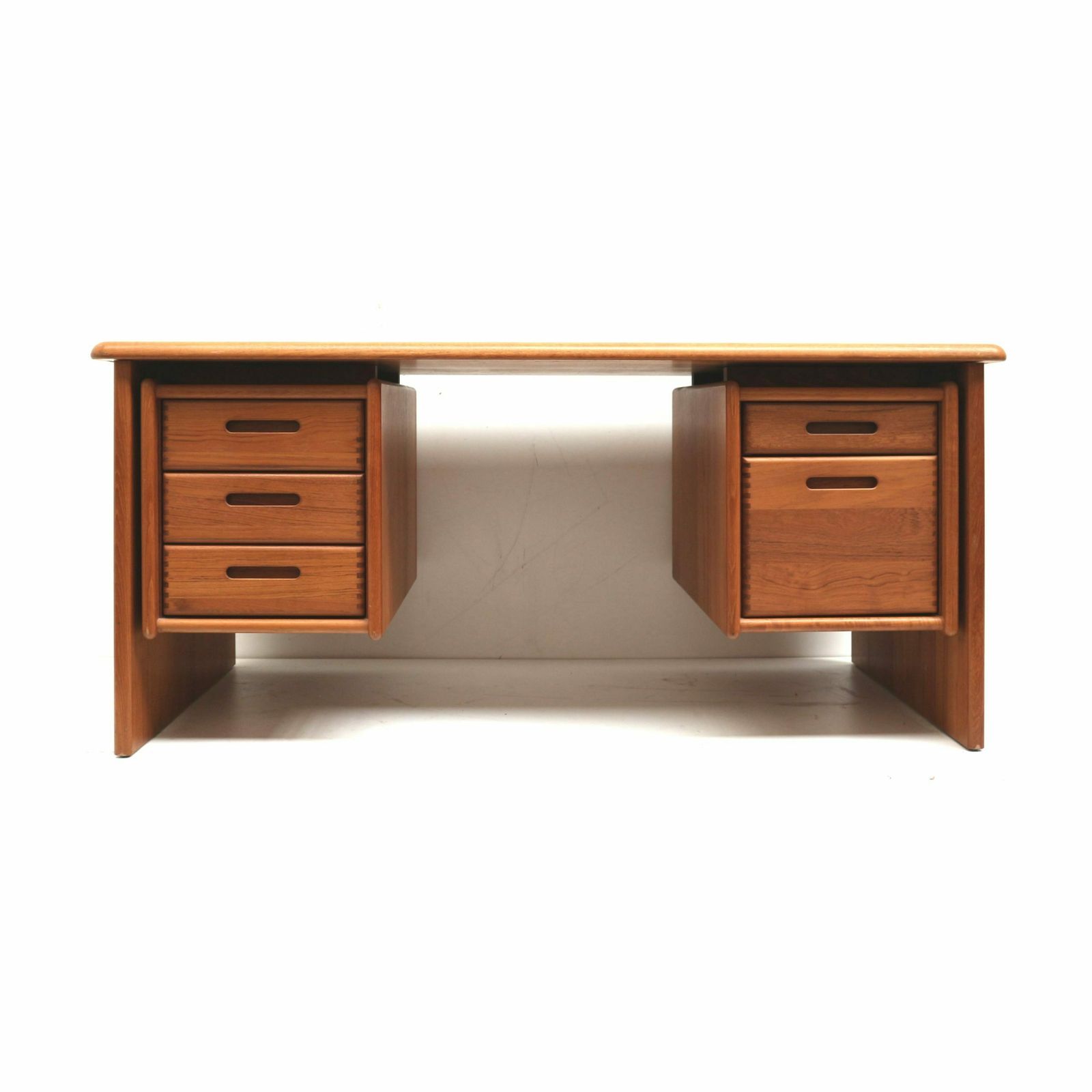 Furniture Vintage Danish Design Desk By Dyrlund Made In The 1970s photo
