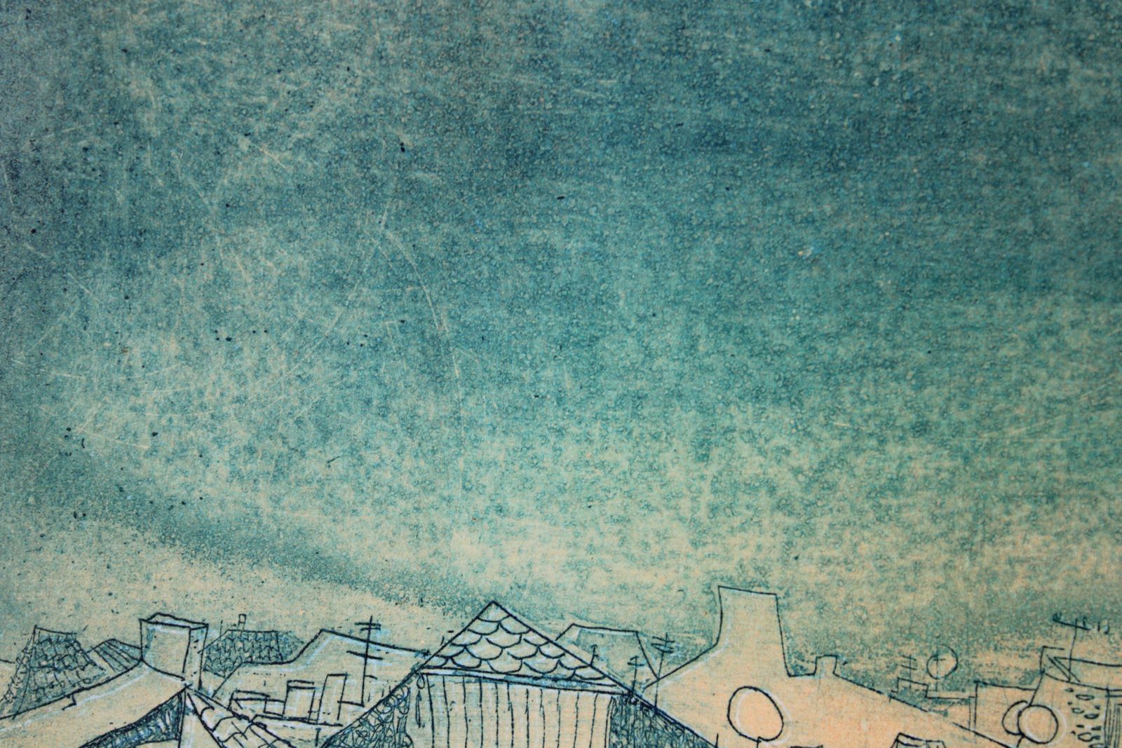 Jekaterina Gryazeva Night City 2005, Paper, Etching, 40/100 2005 photo vinterior