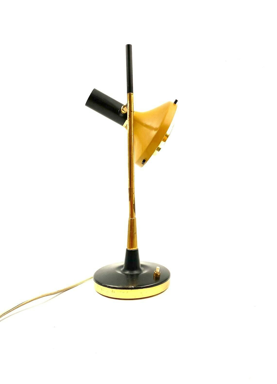 Oscar Torlasco Mod. 533 Table Lamp, Lumi, Italy, Ca. 1950 photo vinterior