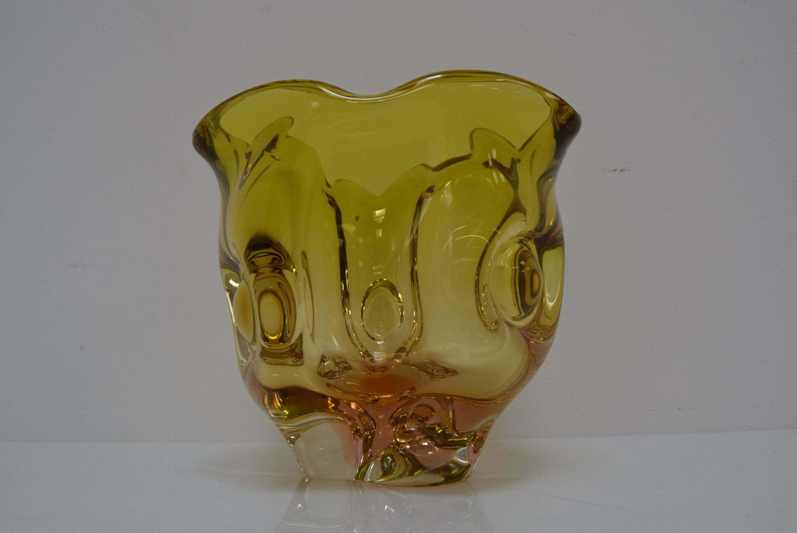 Art Glass Bowl By Josef Hospodka For Glasswork Chribska, 1960's. £266.92 photo Home Decor