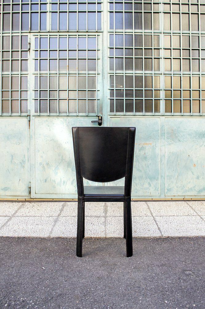 Bleather Chairs By Enrico Pellizzoni, 1970s, Set Of 4 photo Furniture