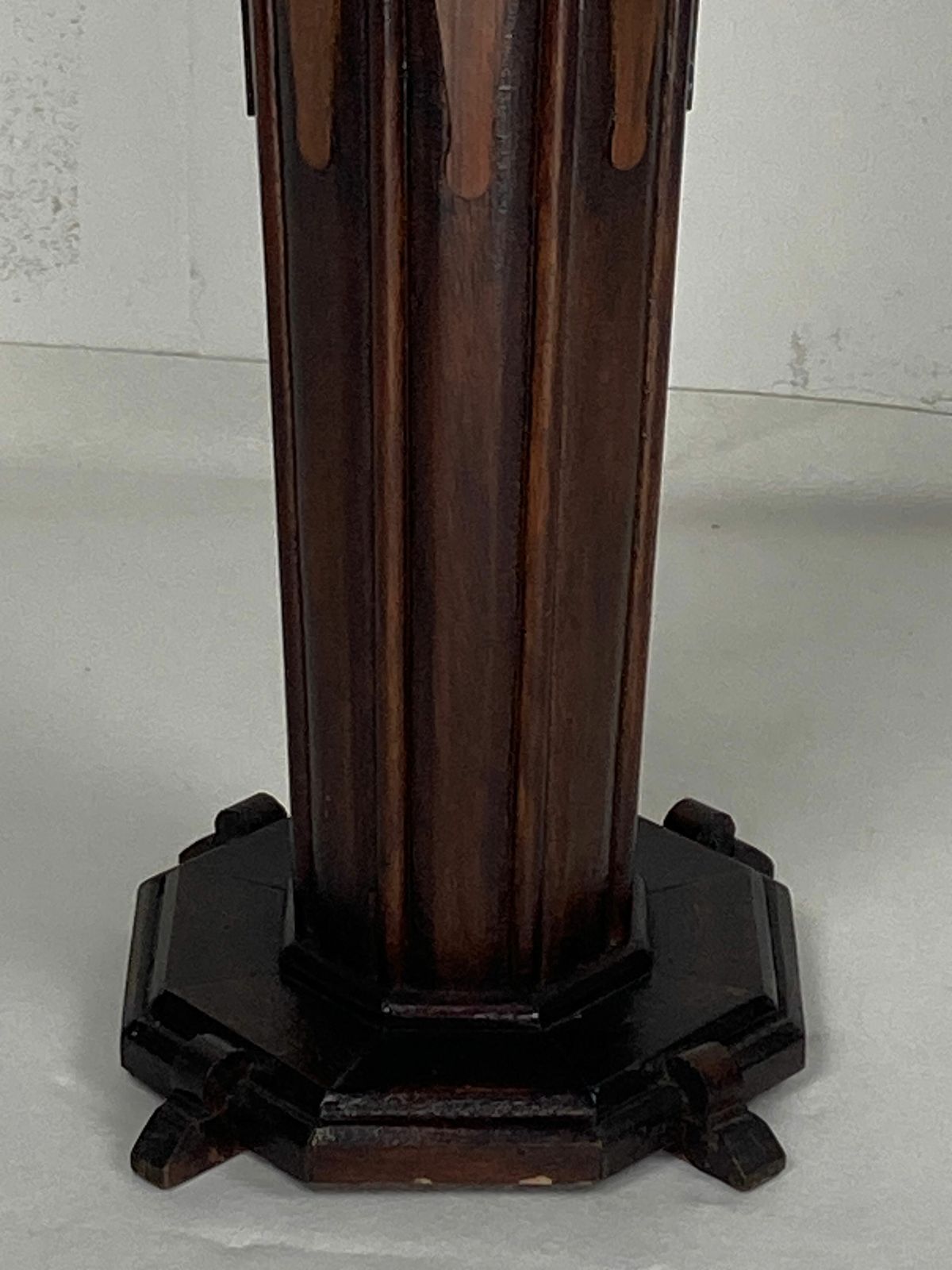 Dutch Art Deco Amsterdam School Pedestal Or Plant Stand, 1920s photo furniture