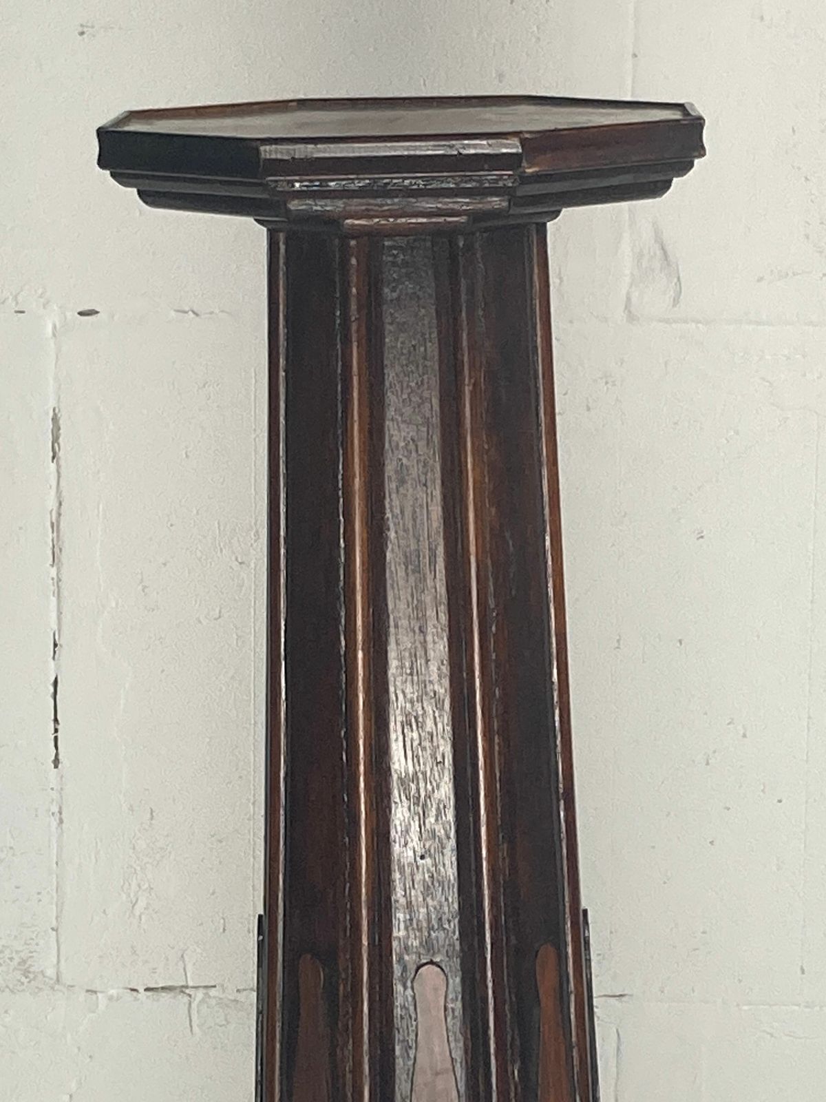 photo for sale Dutch Art Deco Amsterdam School Pedestal Or Plant Stand, 1920s