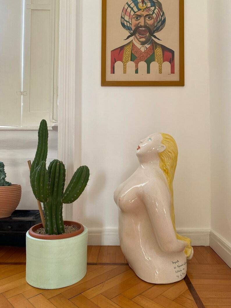 Ugo La Pietra, "La Bagnante" Sculpture 25/29, Superego Editions, Italy 1990 photo for sale